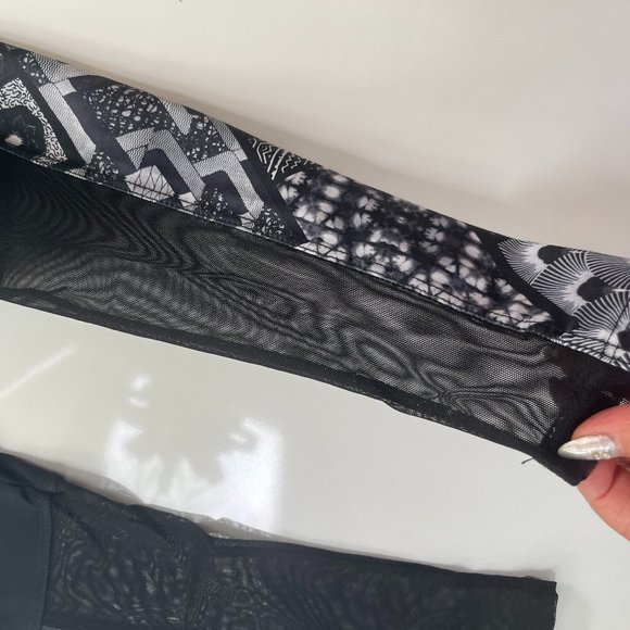 Work Out leggings with Netting - Picture 3 of 8